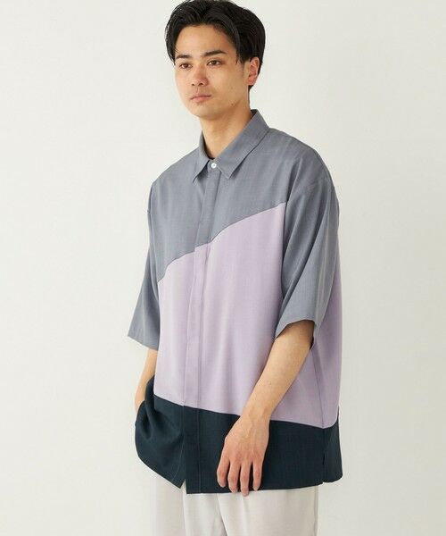 SHIPS / シップス シャツ・ブラウス | SHIPS Colors:〈洗濯機可能〉比翼 ブロッキング シャツ | 詳細22