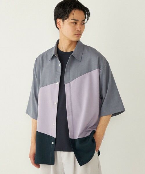 SHIPS / シップス シャツ・ブラウス | SHIPS Colors:〈洗濯機可能〉比翼 ブロッキング シャツ | 詳細23