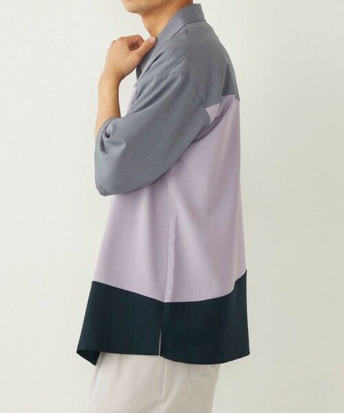 SHIPS / シップス シャツ・ブラウス | SHIPS Colors:〈洗濯機可能〉比翼 ブロッキング シャツ | 詳細26