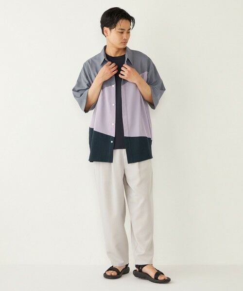 SHIPS / シップス シャツ・ブラウス | SHIPS Colors:〈洗濯機可能〉比翼 ブロッキング シャツ | 詳細27