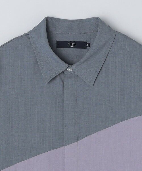 SHIPS / シップス シャツ・ブラウス | SHIPS Colors:〈洗濯機可能〉比翼 ブロッキング シャツ | 詳細11