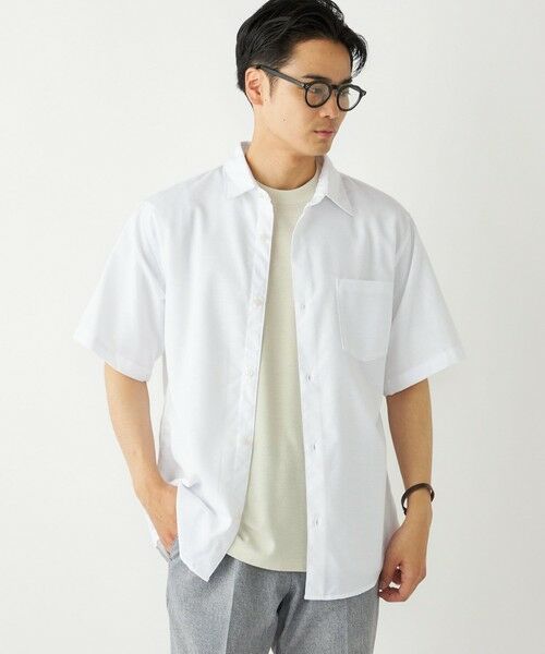 SHIPS / シップス シャツ・ブラウス | SHIPS Colors:リネン COOLMAX(R) ミックス ショートスリーブ シャツ◇ | 詳細5