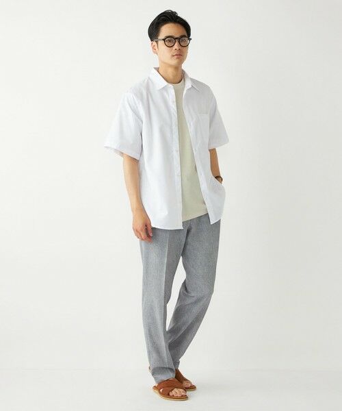 SHIPS / シップス シャツ・ブラウス | SHIPS Colors:リネン COOLMAX(R) ミックス ショートスリーブ シャツ◇ | 詳細6