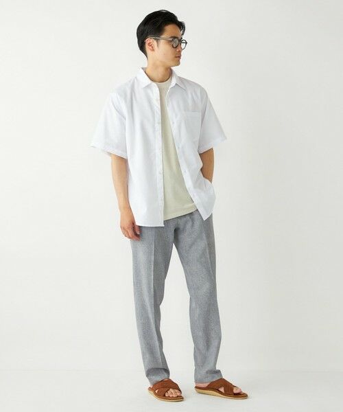 SHIPS / シップス シャツ・ブラウス | SHIPS Colors:リネン COOLMAX(R) ミックス ショートスリーブ シャツ◇ | 詳細7