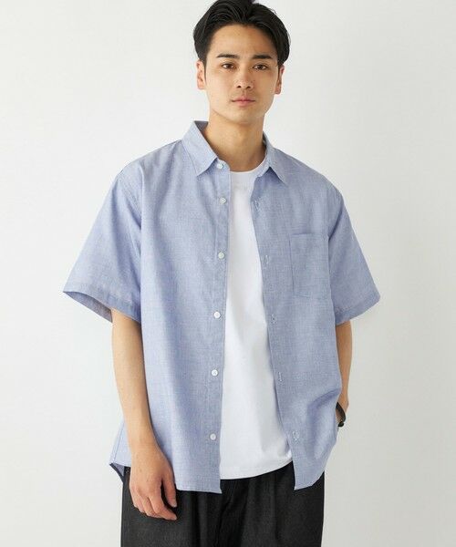 SHIPS / シップス シャツ・ブラウス | SHIPS Colors:リネン COOLMAX(R) ミックス ショートスリーブ シャツ◇ | 詳細20