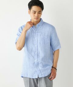 SHIPS / シップス シャツ・ブラウス | SHIPS Colors:リネン ボタンダウン ショートスリーブ シャツ