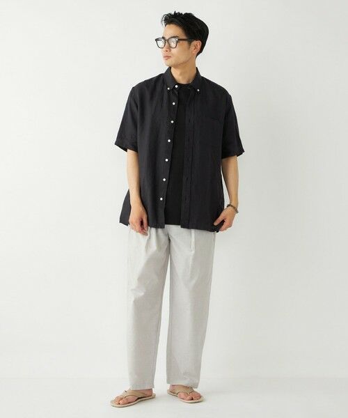 SHIPS / シップス シャツ・ブラウス | SHIPS Colors:リネン ボタンダウン ショートスリーブ シャツ | 詳細19
