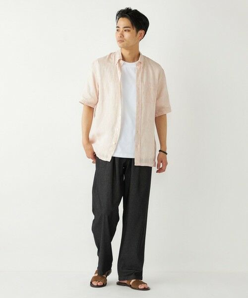 SHIPS / シップス シャツ・ブラウス | SHIPS Colors:リネン ボタンダウン ショートスリーブ シャツ | 詳細26