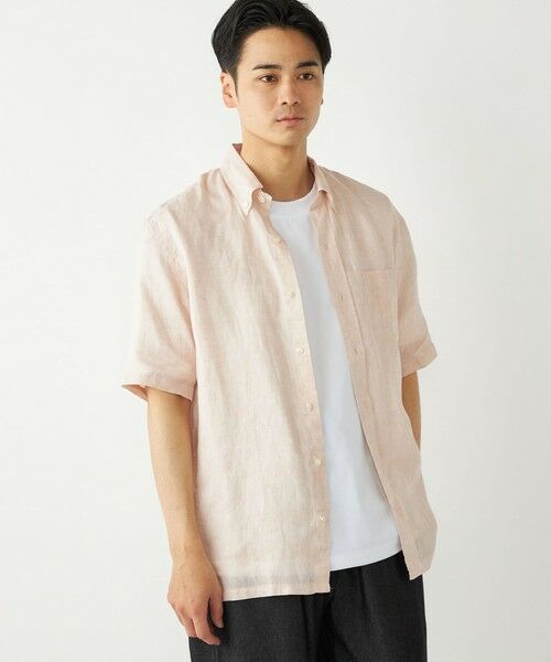 SHIPS / シップス シャツ・ブラウス | SHIPS Colors:リネン ボタンダウン ショートスリーブ シャツ | 詳細27