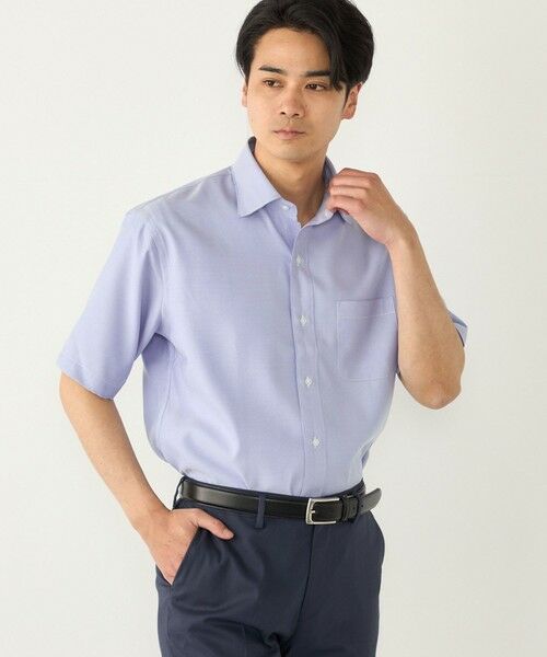 SHIPS / シップス シャツ・ブラウス | SHIPS Colors:SMART TECH(R) ノーアイロン セミワイドカラー シャツ(ブルー)