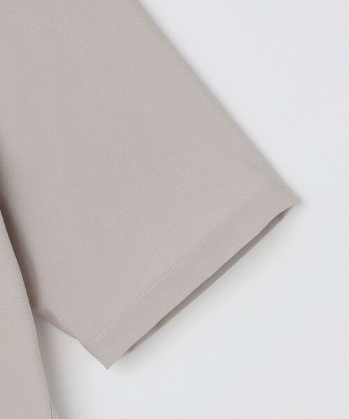 SHIPS / シップス シャツ・ブラウス | SHIPS Colors:ノーアイロン ウールライク ワイドカラー ショートスリーブ シャツ | 詳細4