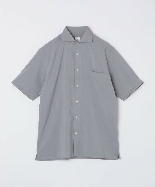 SHIPS / シップス シャツ・ブラウス | SHIPS Colors:ノーアイロン ウールライク ワイドカラー ショートスリーブ シャツ | 詳細19