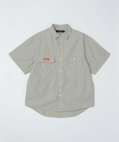 SHIPS / シップス シャツ・ブラウス | 【SHIPS Colors別注】Engineer:ストライプ ショートスリーブ シャツ◇