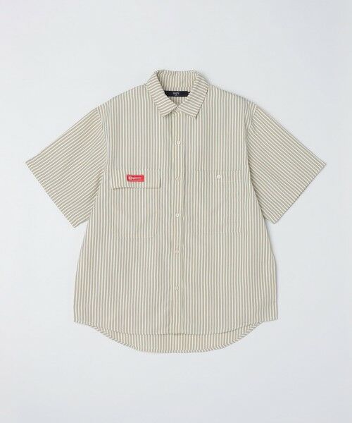 SHIPS / シップス シャツ・ブラウス | 【SHIPS Colors別注】Engineer:ストライプ ショートスリーブ シャツ◇ | 詳細8
