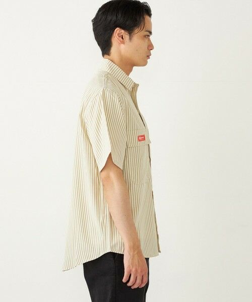 SHIPS / シップス シャツ・ブラウス | 【SHIPS Colors別注】Engineer:ストライプ ショートスリーブ シャツ◇ | 詳細13