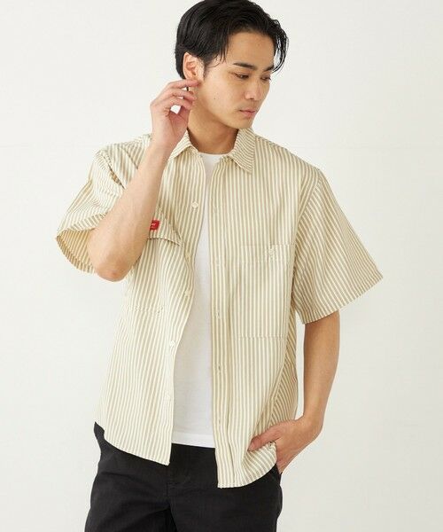 SHIPS / シップス シャツ・ブラウス | 【SHIPS Colors別注】Engineer:ストライプ ショートスリーブ シャツ◇ | 詳細14
