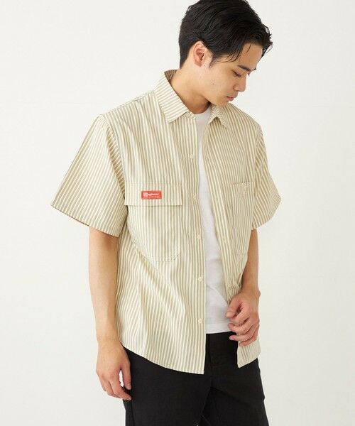 SHIPS / シップス シャツ・ブラウス | 【SHIPS Colors別注】Engineer:ストライプ ショートスリーブ シャツ◇ | 詳細16