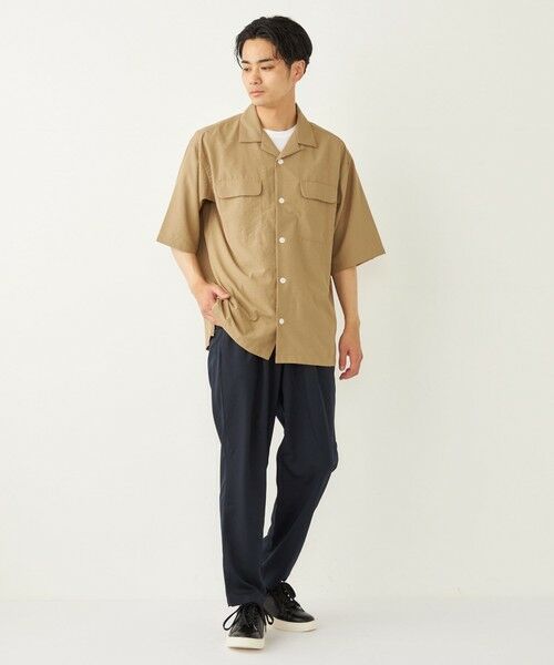 SHIPS / シップス シャツ・ブラウス | SHIPS Colors:〈洗濯機可能〉ダブルポケット サファリ シャツ | 詳細21
