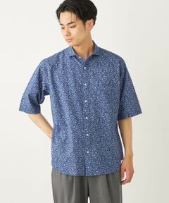 SHIPS / シップス シャツ・ブラウス | SHIPS Colors:〈洗濯機可能〉リップル プリント ショートスリーブ シャツ