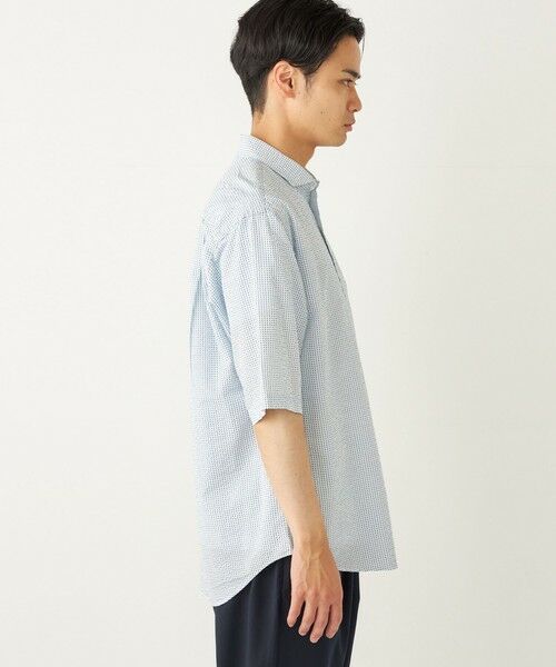 SHIPS / シップス シャツ・ブラウス | SHIPS Colors:〈洗濯機可能〉リップル プリント ショートスリーブ シャツ | 詳細6