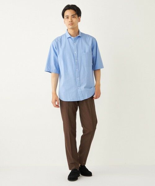 SHIPS / シップス シャツ・ブラウス | SHIPS Colors:〈洗濯機可能〉リップル プリント ショートスリーブ シャツ | 詳細21