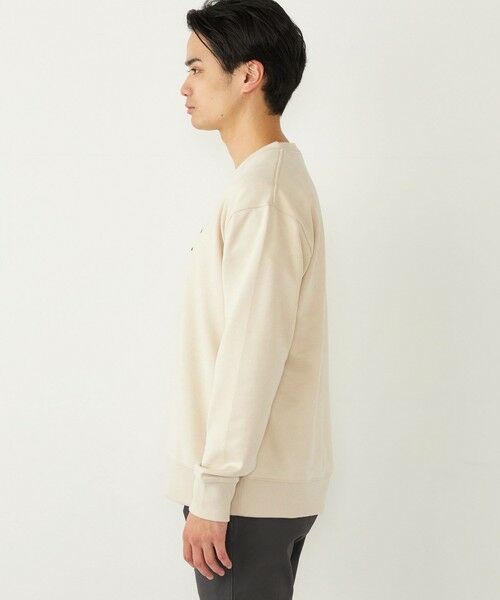 SHIPS / シップス Tシャツ | SHIPS Colors:フェイクスエード (ポリエステル) エンブロイダリー スウェット | 詳細4