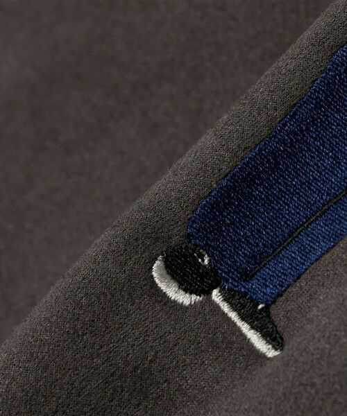 SHIPS / シップス Tシャツ | SHIPS Colors:フェイクスエード (ポリエステル) エンブロイダリー スウェット | 詳細13