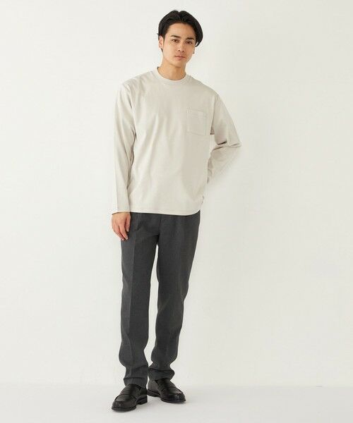SHIPS / シップス Tシャツ | SHIPS Colors:〈抗菌防臭〉スムース ビズTEE ロングスリーブ◇ | 詳細20