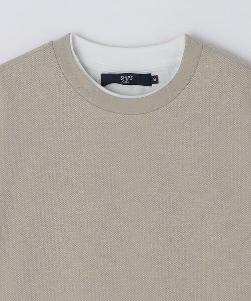 SHIPS / シップス Tシャツ | SHIPS Colors:フェイクレイヤード ロンT | 詳細3