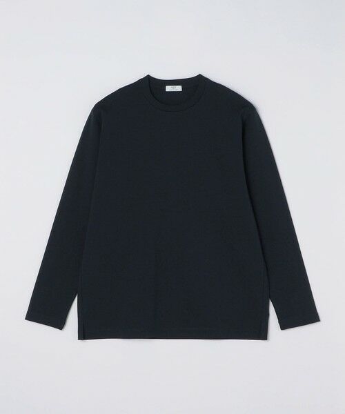 SHIPS / シップス Tシャツ | 《一部追加・新色予約》SHIPS Colors:〈速乾〉AVANT(R)3D ロングスリーブ ビズT(ネイビー)