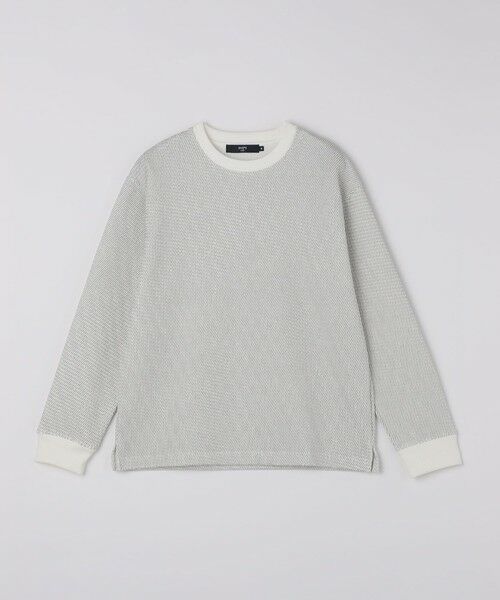 SHIPS / シップス Tシャツ | SHIPS Colors:カルゼ プリント スウェット | 詳細1