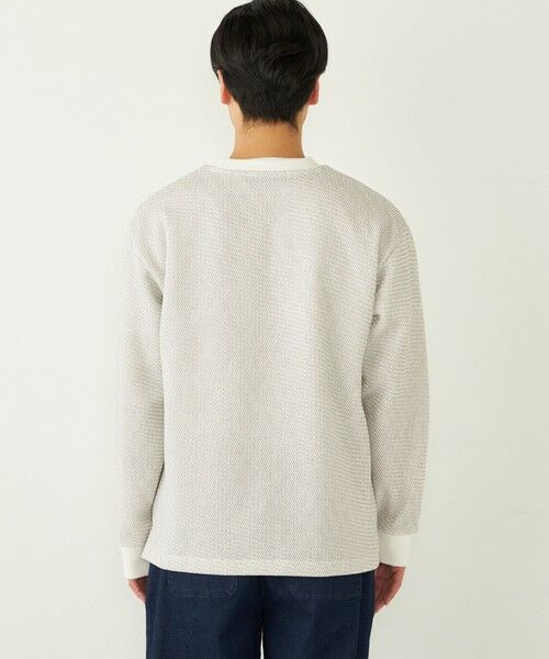 SHIPS / シップス Tシャツ | SHIPS Colors:カルゼ プリント スウェット | 詳細5