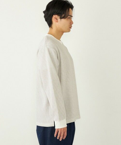 SHIPS / シップス Tシャツ | SHIPS Colors:カルゼ プリント スウェット | 詳細6