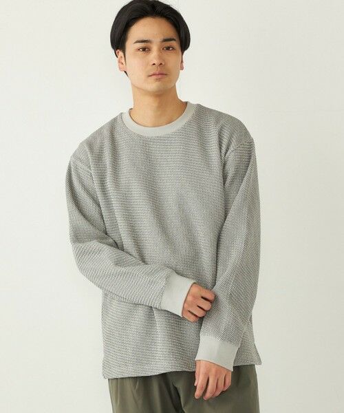 SHIPS / シップス Tシャツ | SHIPS Colors:カルゼ プリント スウェット | 詳細15