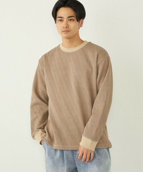 SHIPS / シップス Tシャツ | SHIPS Colors:カルゼ プリント スウェット | 詳細27