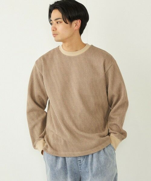 SHIPS / シップス Tシャツ | SHIPS Colors:カルゼ プリント スウェット | 詳細28