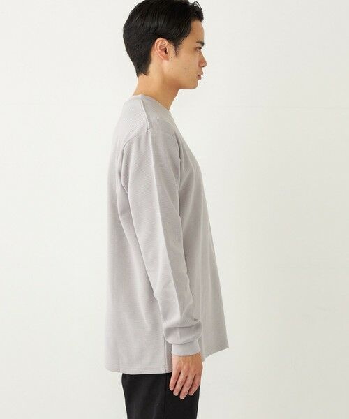 SHIPS / シップス Tシャツ | SHIPS Colors:USAコットン サーマル ロングスリーブ◇ | 詳細19