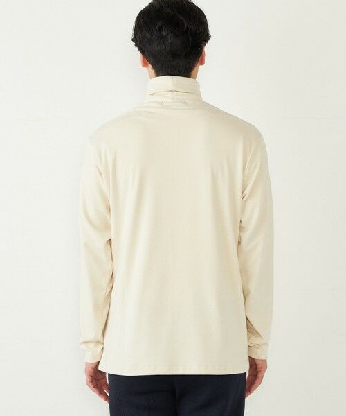 SHIPS / シップス Tシャツ | SHIPS Colors:〈洗濯機可能〉スムース ジャージ タートルネック カットソー | 詳細5