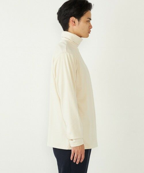 SHIPS / シップス Tシャツ | SHIPS Colors:〈洗濯機可能〉スムース ジャージ タートルネック カットソー | 詳細6