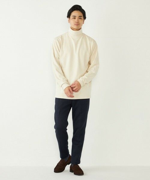 SHIPS / シップス Tシャツ | SHIPS Colors:〈洗濯機可能〉スムース ジャージ タートルネック カットソー | 詳細7