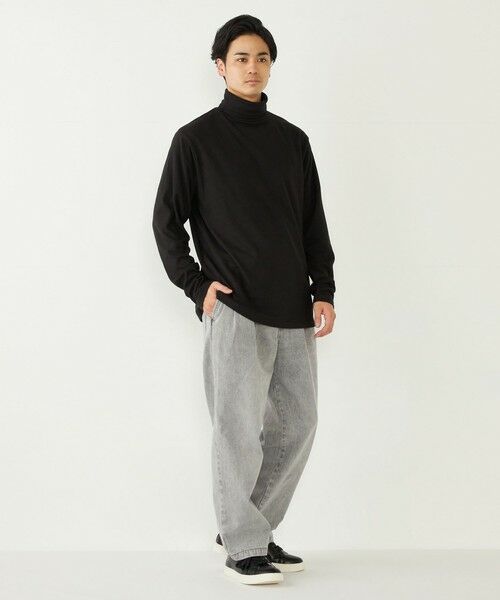 SHIPS / シップス Tシャツ | SHIPS Colors:〈洗濯機可能〉スムース ジャージ タートルネック カットソー | 詳細23