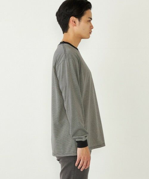 SHIPS / シップス Tシャツ | SHIPS Colors:CAVE(R) ボーダー ロングスリーブ TEE | 詳細6