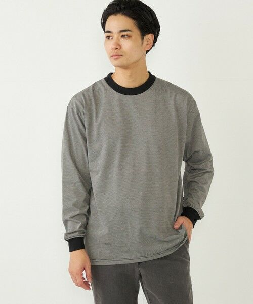 SHIPS / シップス Tシャツ | SHIPS Colors:CAVE(R) ボーダー ロングスリーブ TEE | 詳細7