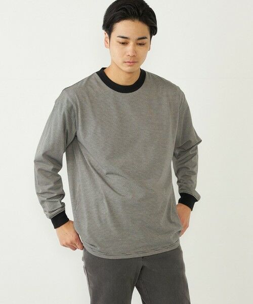 SHIPS / シップス Tシャツ | SHIPS Colors:CAVE(R) ボーダー ロングスリーブ TEE | 詳細9