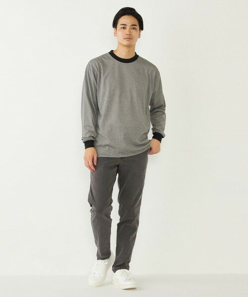 SHIPS / シップス Tシャツ | SHIPS Colors:CAVE(R) ボーダー ロングスリーブ TEE | 詳細10