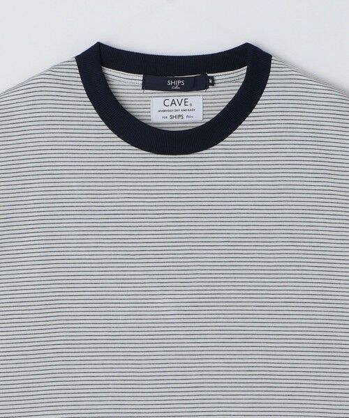 SHIPS / シップス Tシャツ | SHIPS Colors:CAVE(R) ボーダー ロングスリーブ TEE | 詳細15