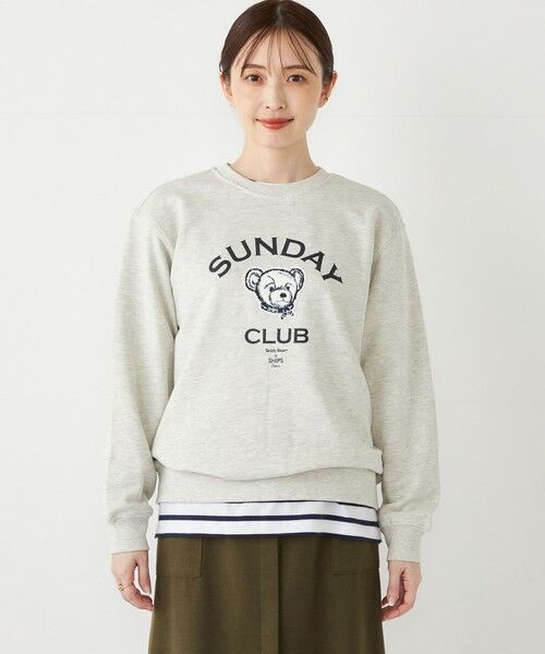 SHIPS / シップス スウェット | SHIPS Colors: TeddyBear(R) スウェット◇ | 詳細5