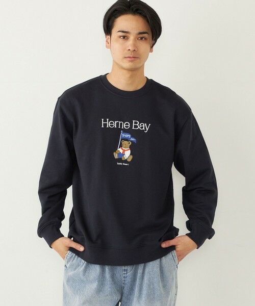 SHIPS / シップス スウェット | SHIPS Colors: TeddyBear(R) スウェット◇(ネイビー)