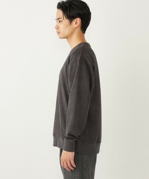 SHIPS / シップス スウェット | SHIPS Colors: ポリエステル フェイクスエード エンブロイダリー スウェット | 詳細14