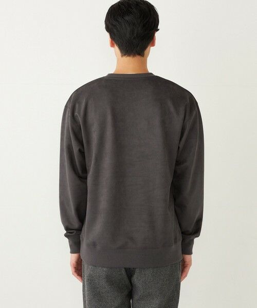 SHIPS / シップス スウェット | SHIPS Colors: ポリエステル フェイクスエード エンブロイダリー スウェット | 詳細15